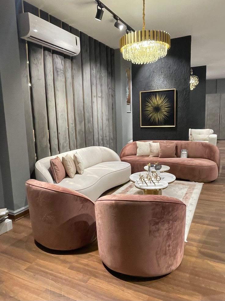 U-shape sofas